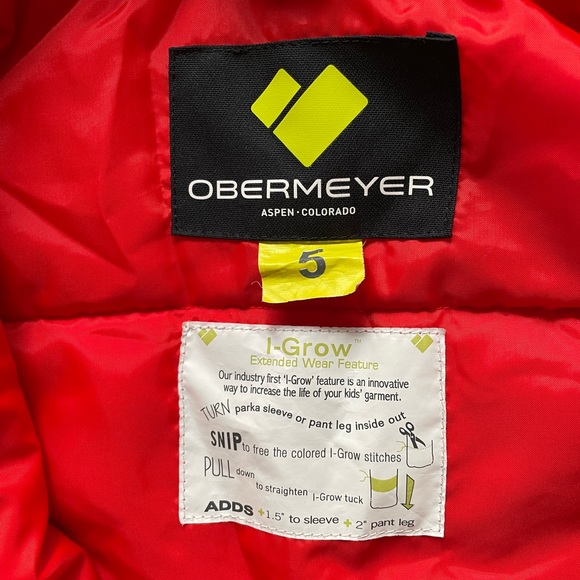 Obermeyer Ski Jacket Kids / Boys 5 - Picture 2 of 7